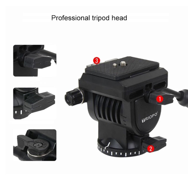Triopo Tripod with 3-Way Head - Image 3